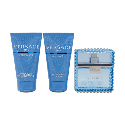 Versace Eau Fraiche Gift Set | Fresh Men's Fragrance