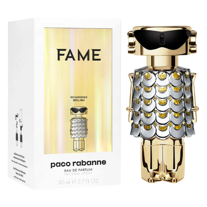 Paco Rabanne Fame 80ml Eau De Parfum Refillable (Blemished Box)