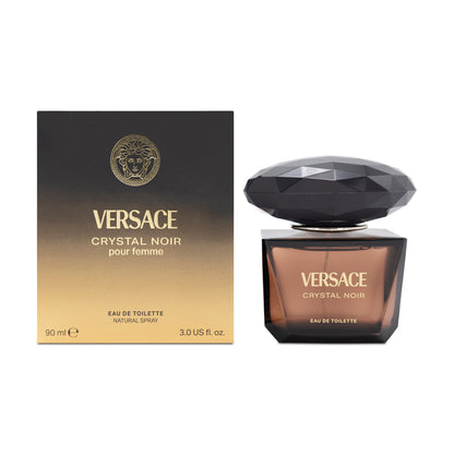 Versace Crystal Noir Pour Femme 90ml Eau De Toilette (Blemished Box)