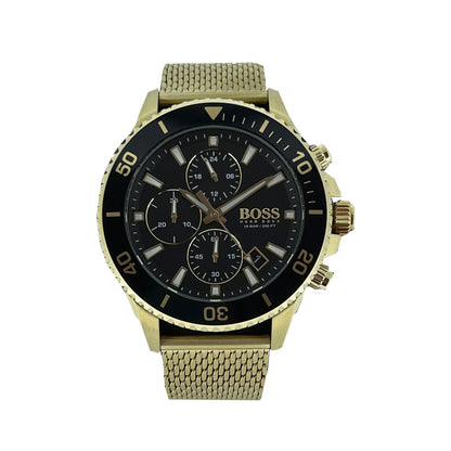 Men\'s 1513906 Hugo Watch Gold Boss Chronograph | Admiral Hogies