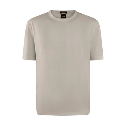 Hugo Boss T-Shirt Thompson 03 Cream | Mercerised Cotton