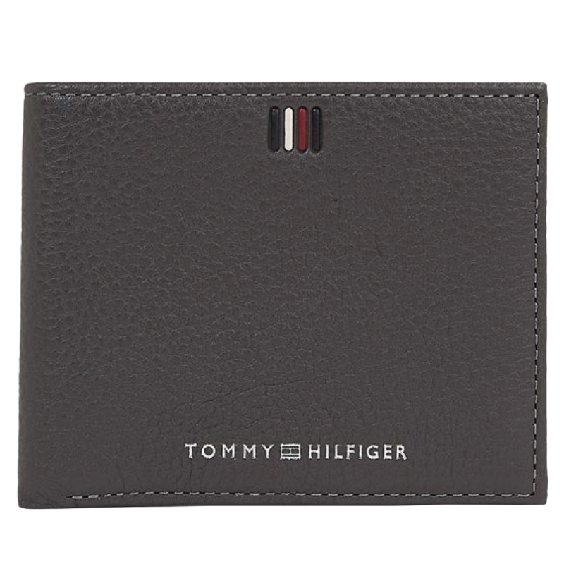 Tommy Hilfiger Central Mini Credit Card Wallet Grey Men's