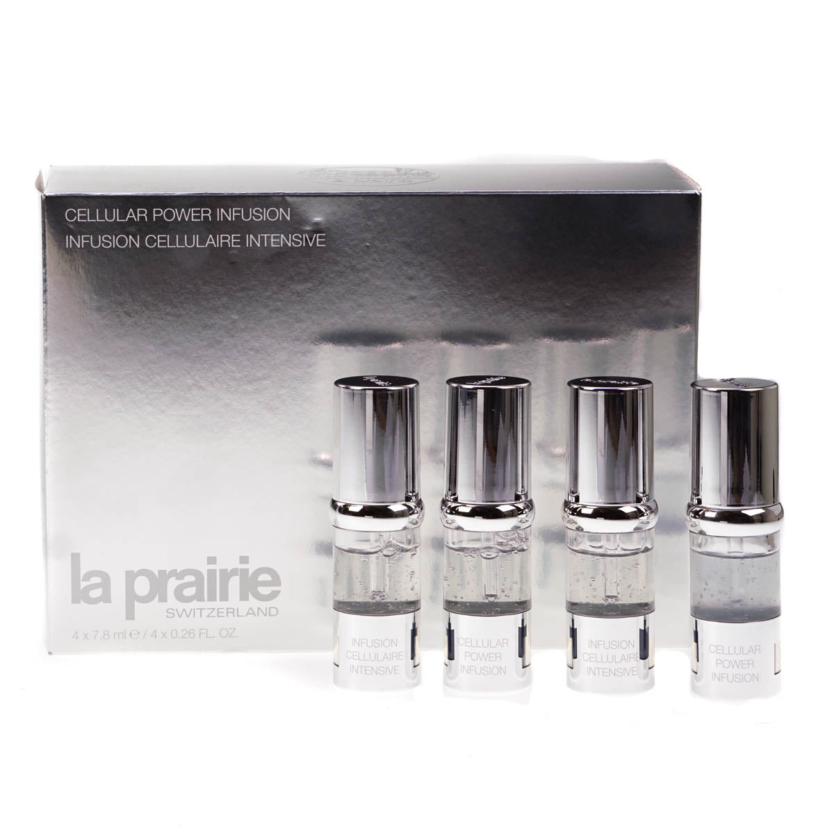 La Prairie Cellular Power Infusion Serum Set 4 x 7.8ml (Blemished Box)