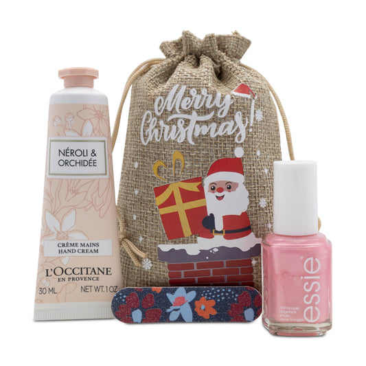 L'Occitane Neroli & Orchidee Hand Cream 30ml & Essie Nail Varnish Stocking Filler