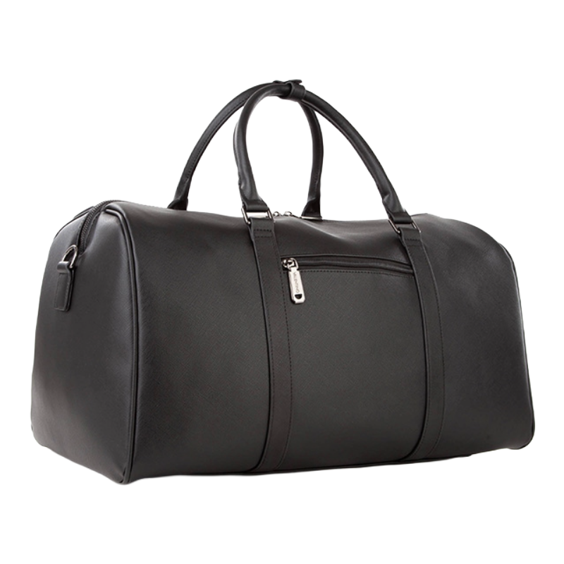 Valentino Ivan Re Duffle Weekend Travel Bag Black VBS7O510 Nero