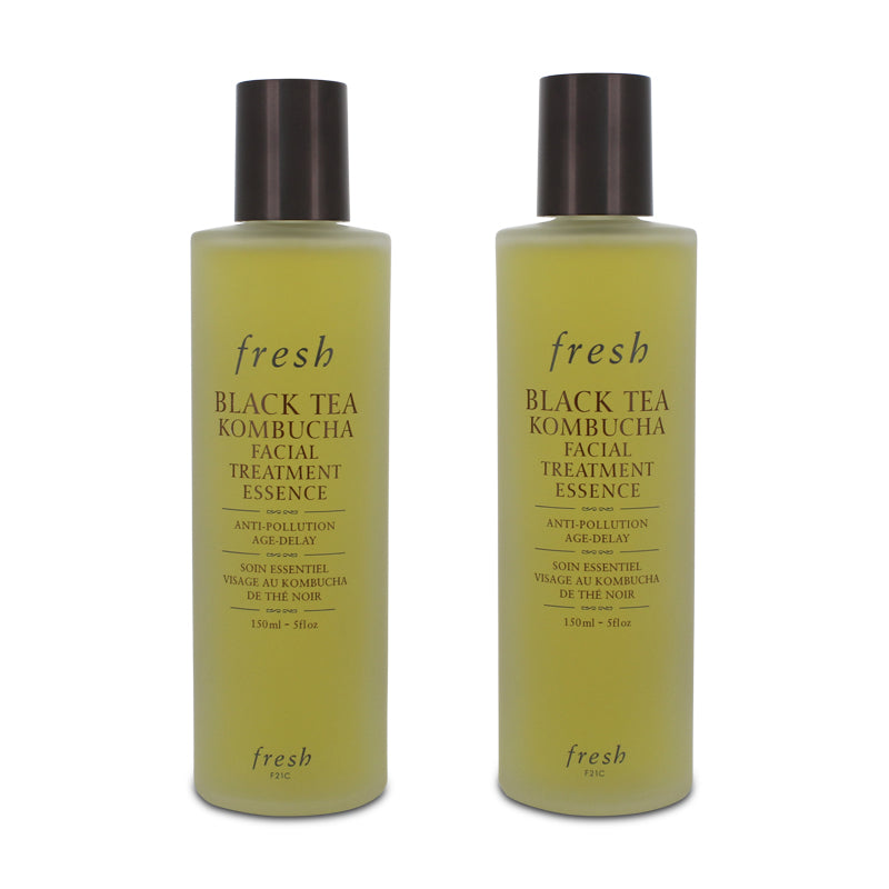 Fresh Black Tea Kombucha Facial Treatment Essence Duo 2 x 150ml