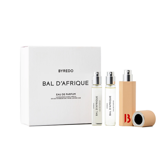 Byredo Bal D'Afrique 3 x 12ml Eau De Parfum Set With Travel Leather Case