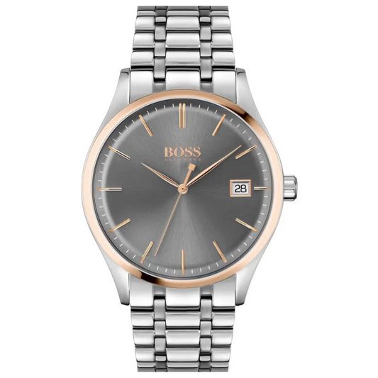 Hugo Boss Men's Watch Silver Commissioner 1513834