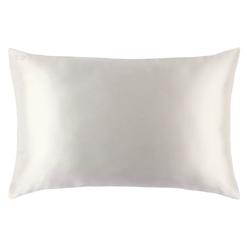 Slip Pure Silk Pillow Case Queen White