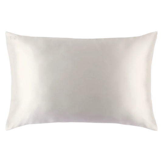 Slip Pure Silk Pillow Case Queen White