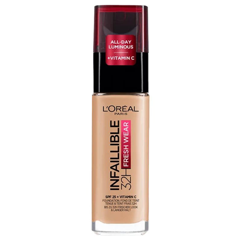 L'Oreal Infallible 32H Fresh Wear Foundation 200 Natural Linen 30ml