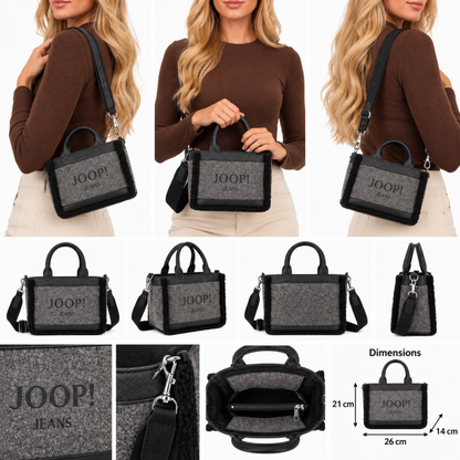 Joop Womens Calduccio Yvette Handbag Black 4130000908