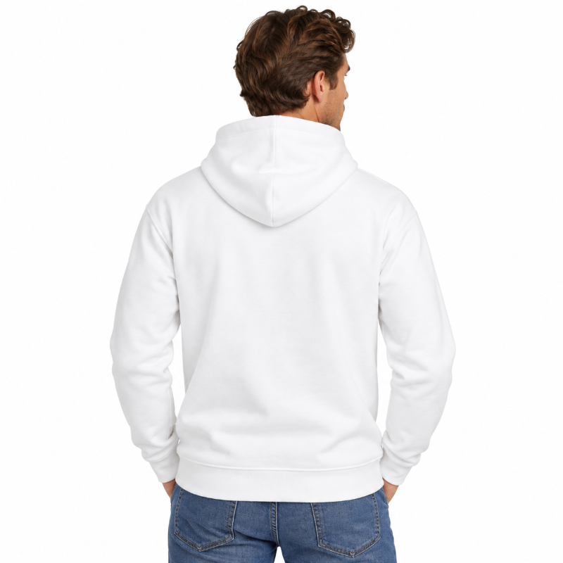 Ralph Lauren Multi-Colour Polo Pony White Hoodie  Men's