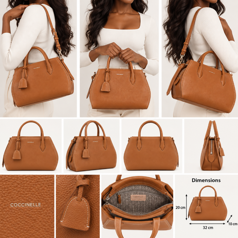 Coccinelle Womens Lord Bag Brown E1RBF180101