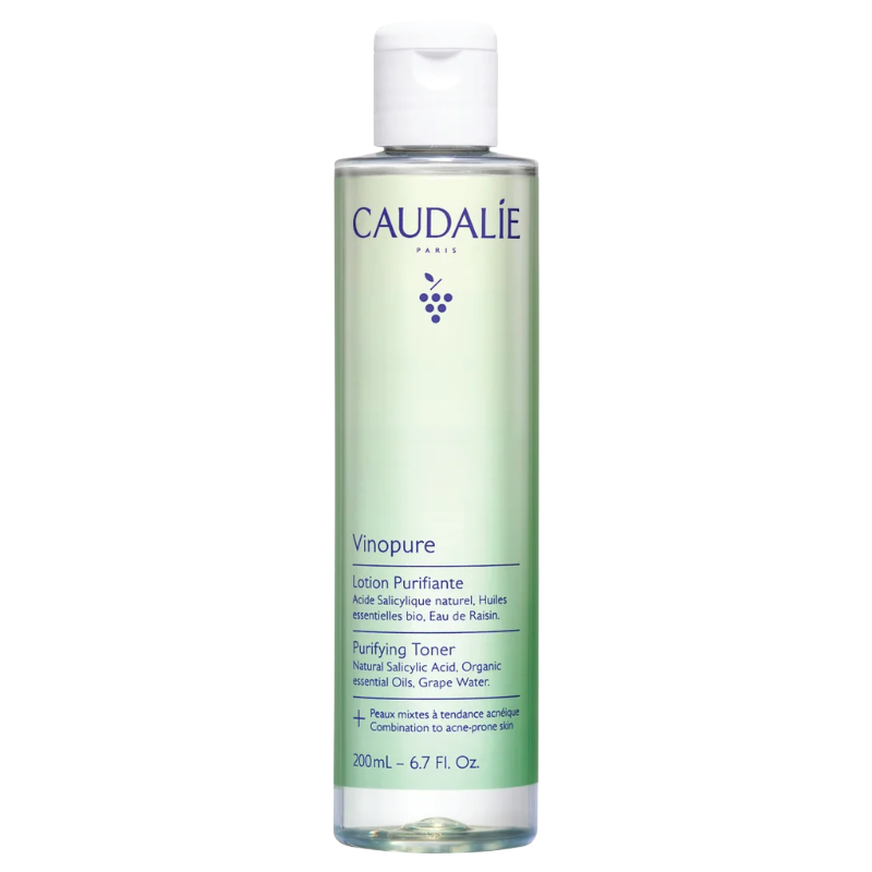 Caudalie Purifying Toner Lotion 200ml (Blemished Box)