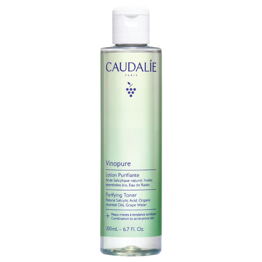 Caudalie Purifying Toner Lotion 200ml (Blemished Box)