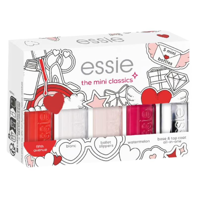 Essie The Mini Classics Nail Polish Set 5 x 5ml (Blemished Box)