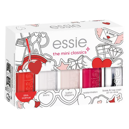 Essie The Mini Classics Nail Polish Set 5 x 5ml (Blemished Box)