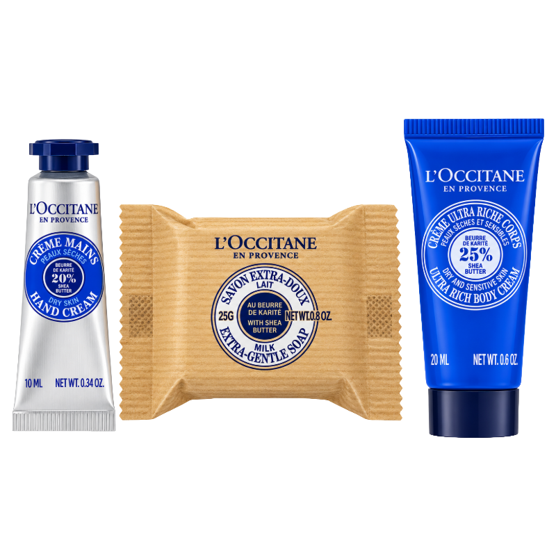 L'Occitane Essential Shea Trio Stocking Filler Christmas