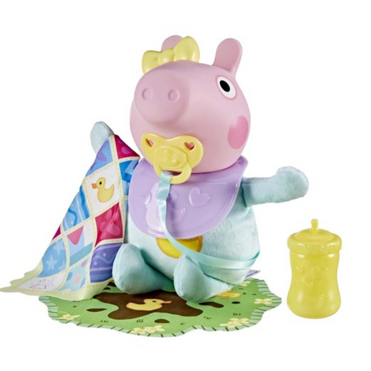 Peppa Pig Interactive Oinks & Snuggles Baby Evie Doll 3+ (Blemished Box)