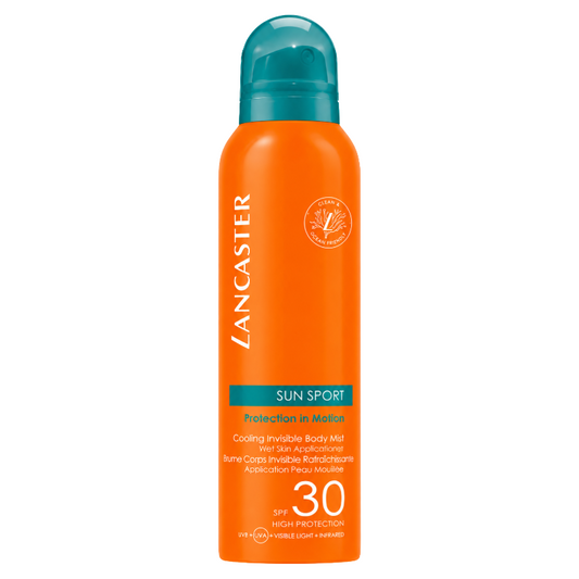Lancaster Sun Sport Cooling Invisible Body Mist SPF30 200ml (Clearance)