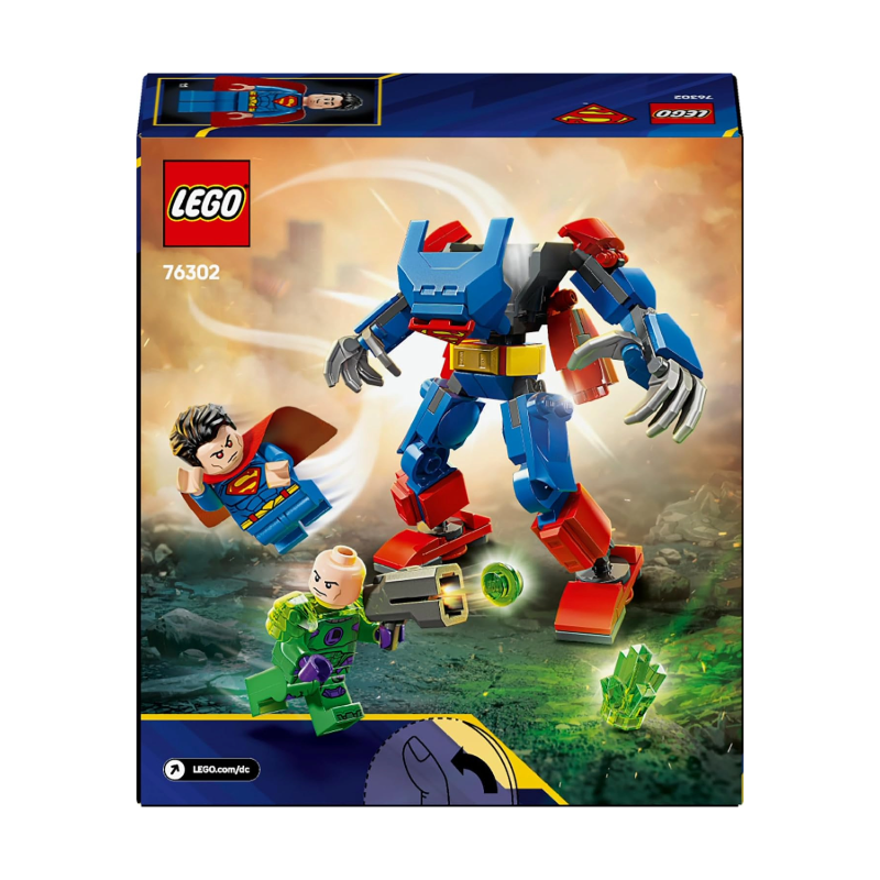 Lego Superman Mech Vs Lex Luthor 76302