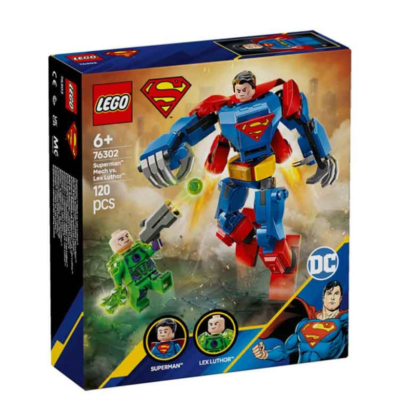 Lego Superman Mech Vs Lex Luthor 76302