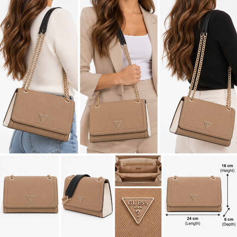 Guess Womens Noelle II Crossbody Bag ZG967221