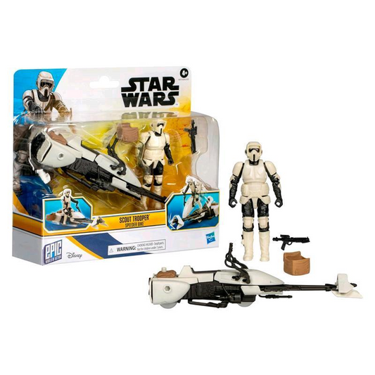 Hasbro Star Wars Power Of The Force Scout Trooper Speeder Bike