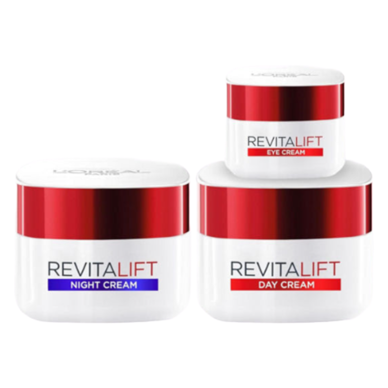 L'Oreal Revitalift Anti Wrinkle Extra Firming Skincare Set (Blemished Box)