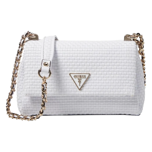 Guess Women's Etel Shoulder Bag White WG921921