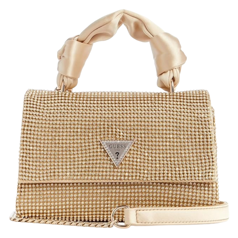 Guess Women's Lua Mini Hand Bag Gold