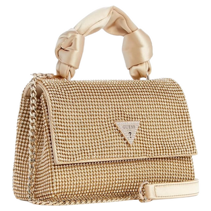 Guess Women's Lua Mini Hand Bag Gold