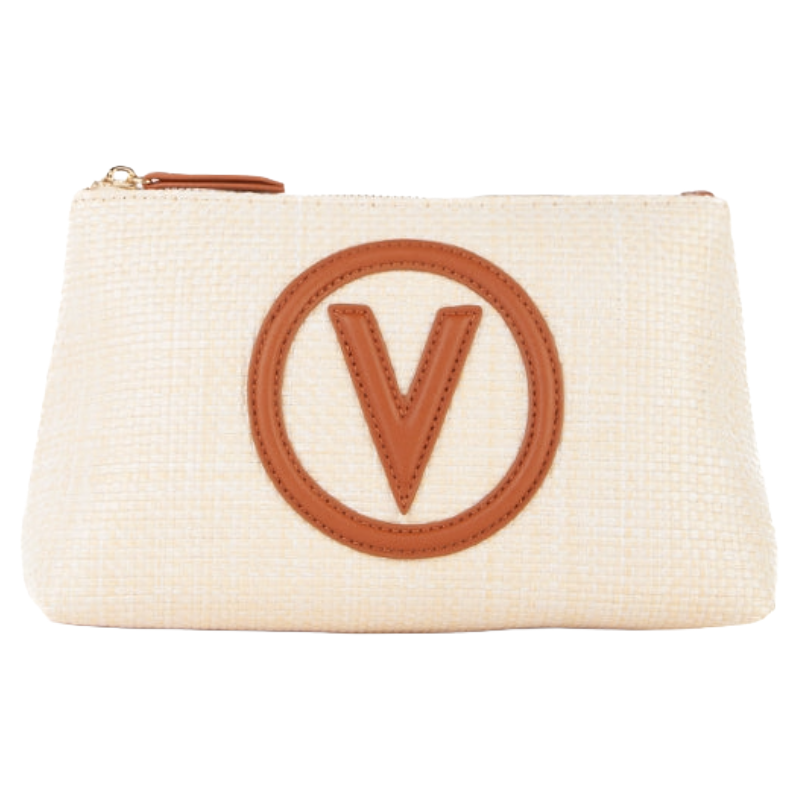 Mario Valentino Women's Cosmetic Bag Cuoio Natural/Brown