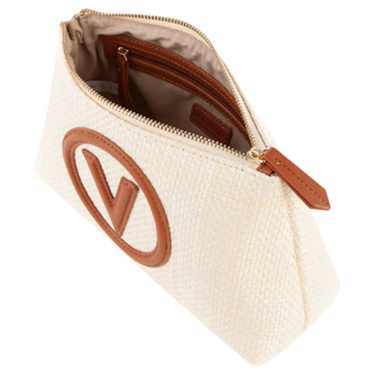 Mario Valentino Women's Cosmetic Bag Cuoio Natural/Brown