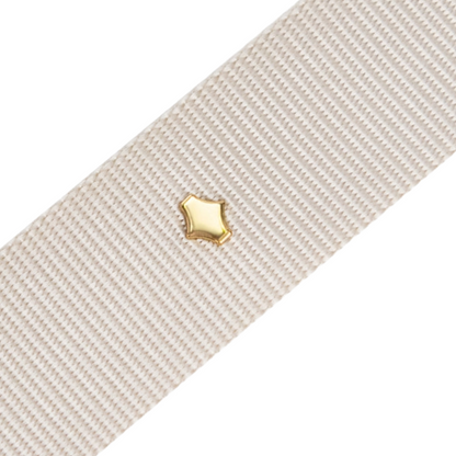 Any Di Phone Strap White/Cream Vegan Leather & Nylon 