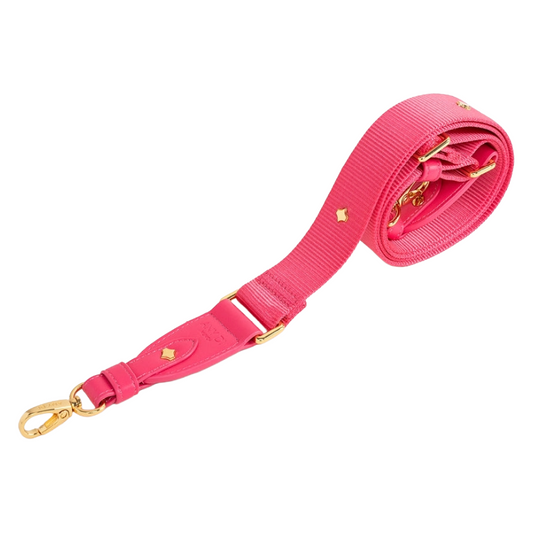 Any Di Phone Strap Vegan Leather & Nylon Fuchsia Pink