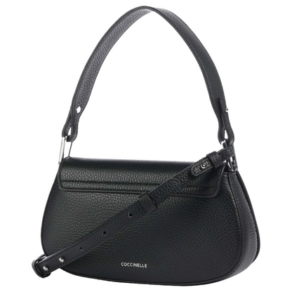 Coccinelle Womens Myrtha Maxi Crossbody/ Shoulder Handbag Black
