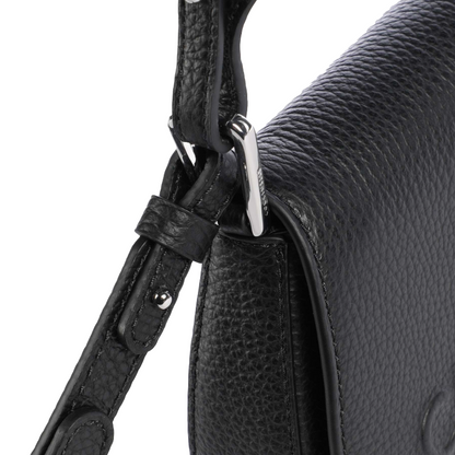 Coccinelle Womens Myrtha Maxi Crossbody/ Shoulder Handbag Black