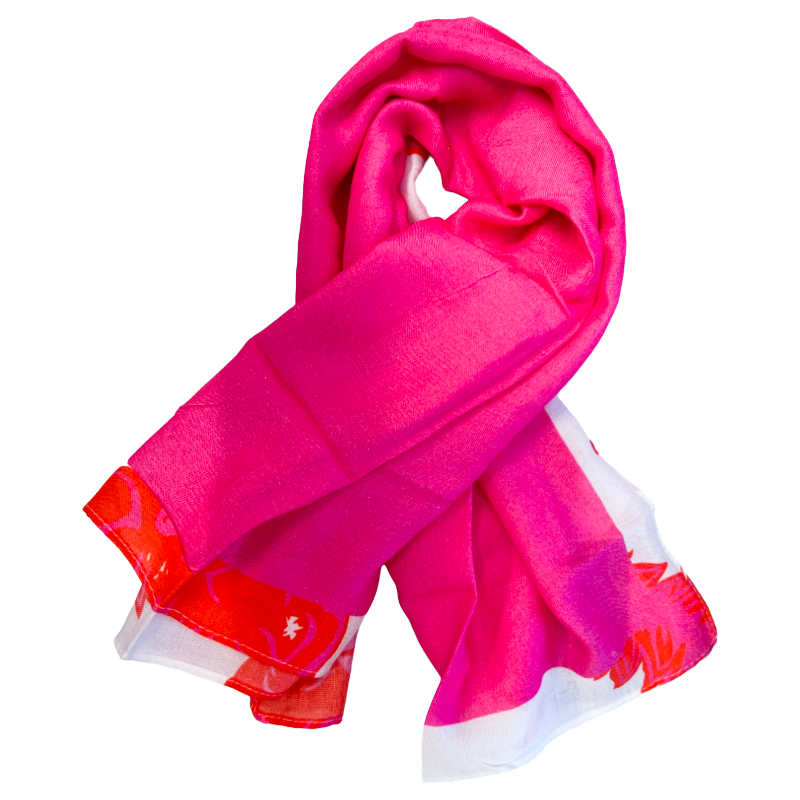 Lascana Women's Scarf Pink One Size 