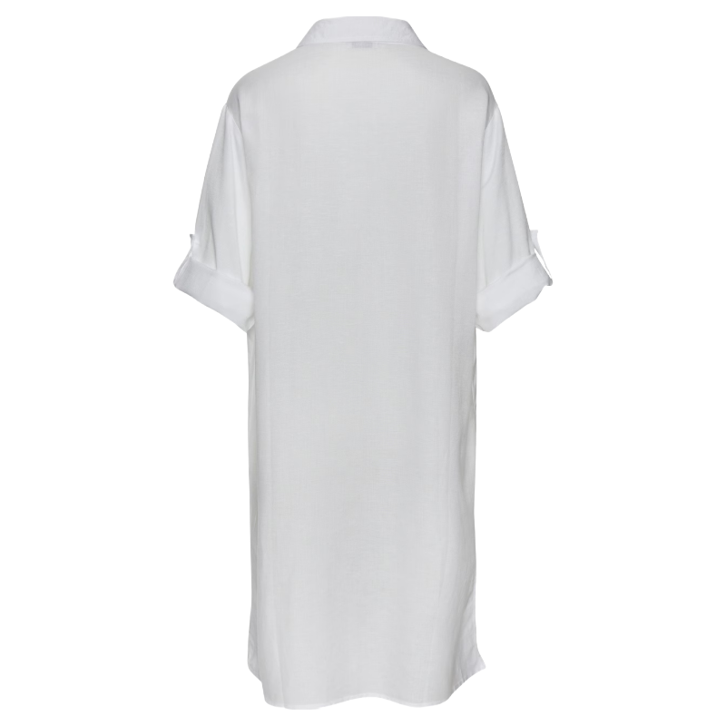 Lascana Women's Blouse Longbluse White 