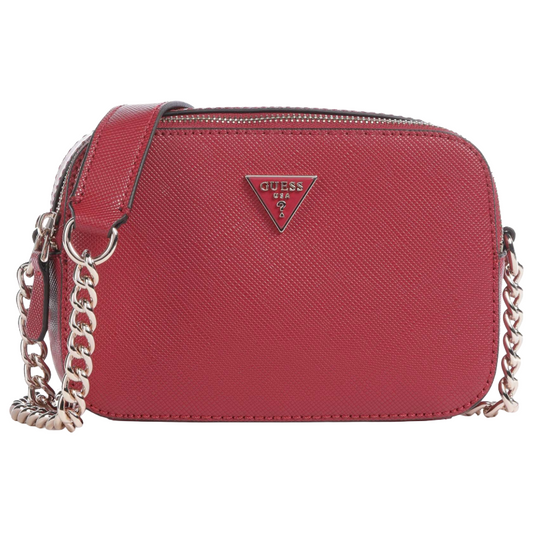 Guess Noelle II Crossbody Shoulder Bag Garnet Red