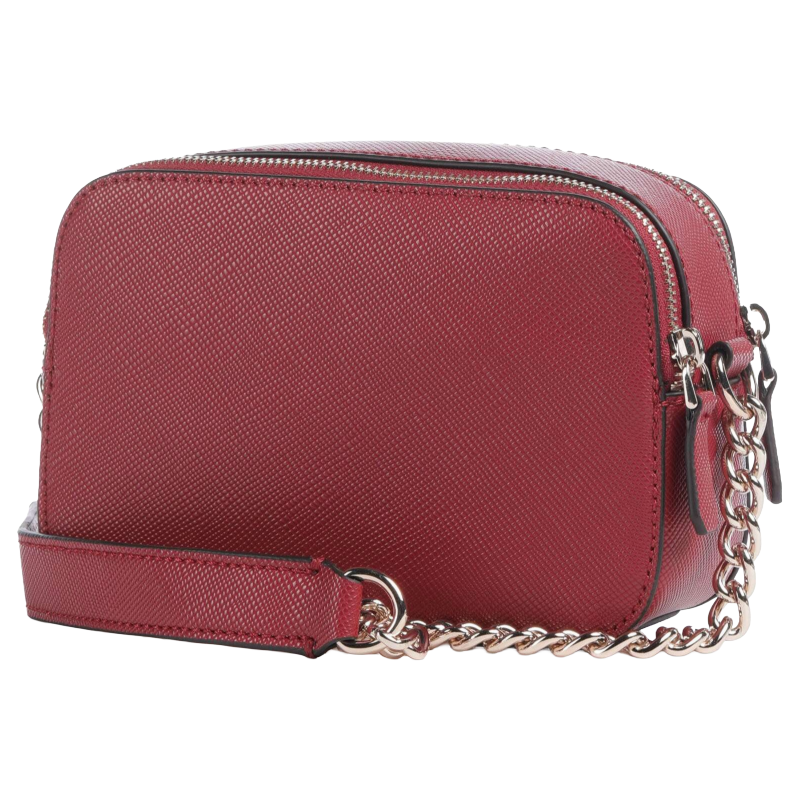 Guess Noelle II Crossbody Shoulder Bag Garnet Red