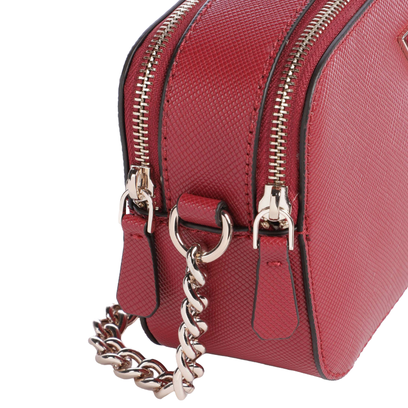 Guess Noelle II Crossbody Shoulder Bag Garnet Red