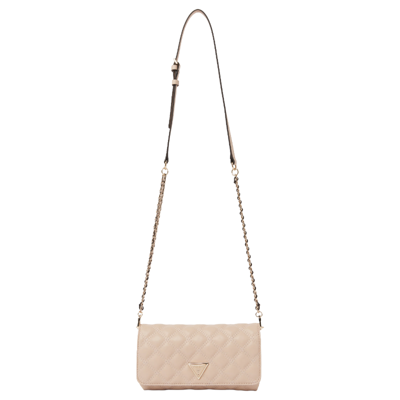 Guess Women's Giully Mini Crossbody Bag Light Beige