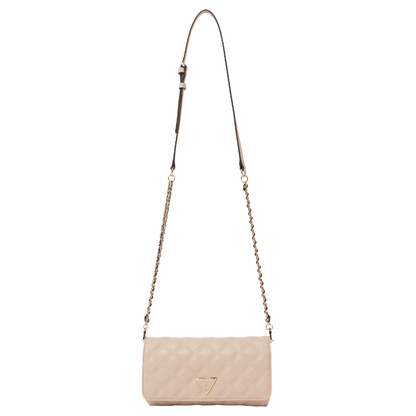 Guess Women's Giully Mini Crossbody Bag Light Beige