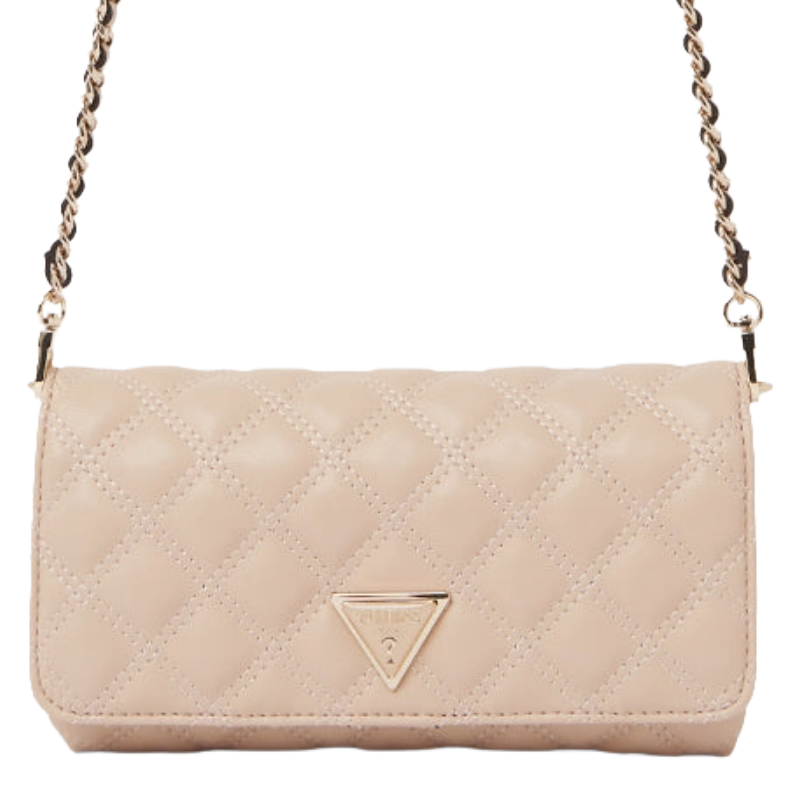 Guess Women's Giully Mini Crossbody Bag Light Beige