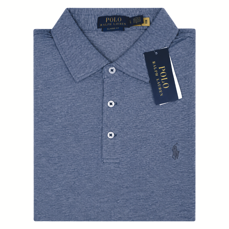Ralph Lauren Polo Linen Cotton Navy Shirt Men's