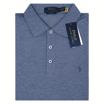 Ralph Lauren Polo Linen Cotton Navy Shirt Men's