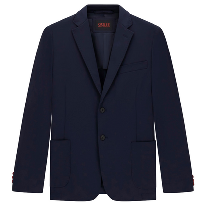 Guess Men's Blazer Navy Jacket